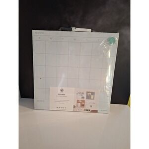 14x14 Dry Erase Calendar Monthly Planner Whiteboard Magnetic Home Office School